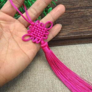 Plate Long Knot (Drak Pink)